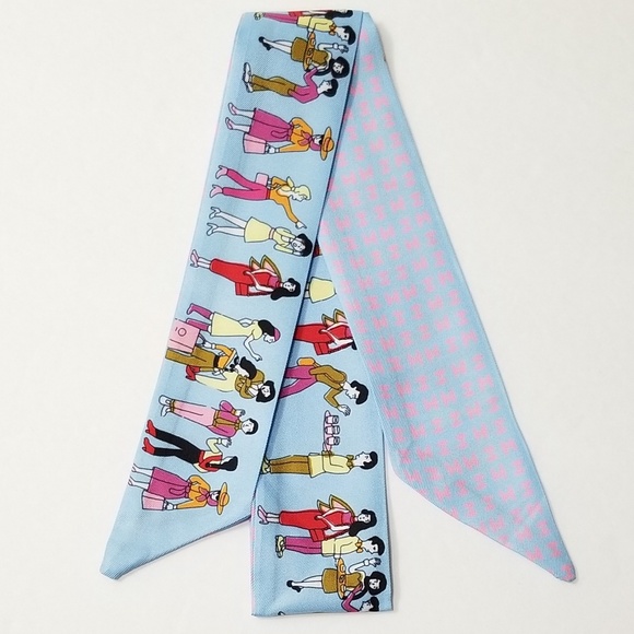 2pc Exquisite Classical Design Cotton Scarves - Picture 5 of 5